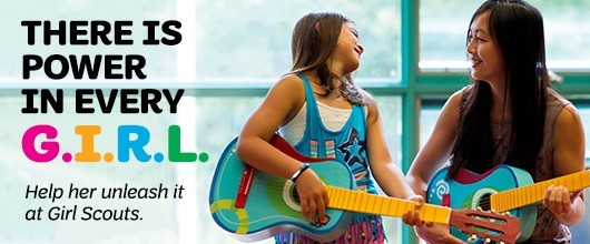 There is power in every G.I.R.L. Help her unleash it at Girl Scouts. Volunteer Now There is power in every G.I.R.L. Help her unleash it at Girl Scouts. Volunteer Now