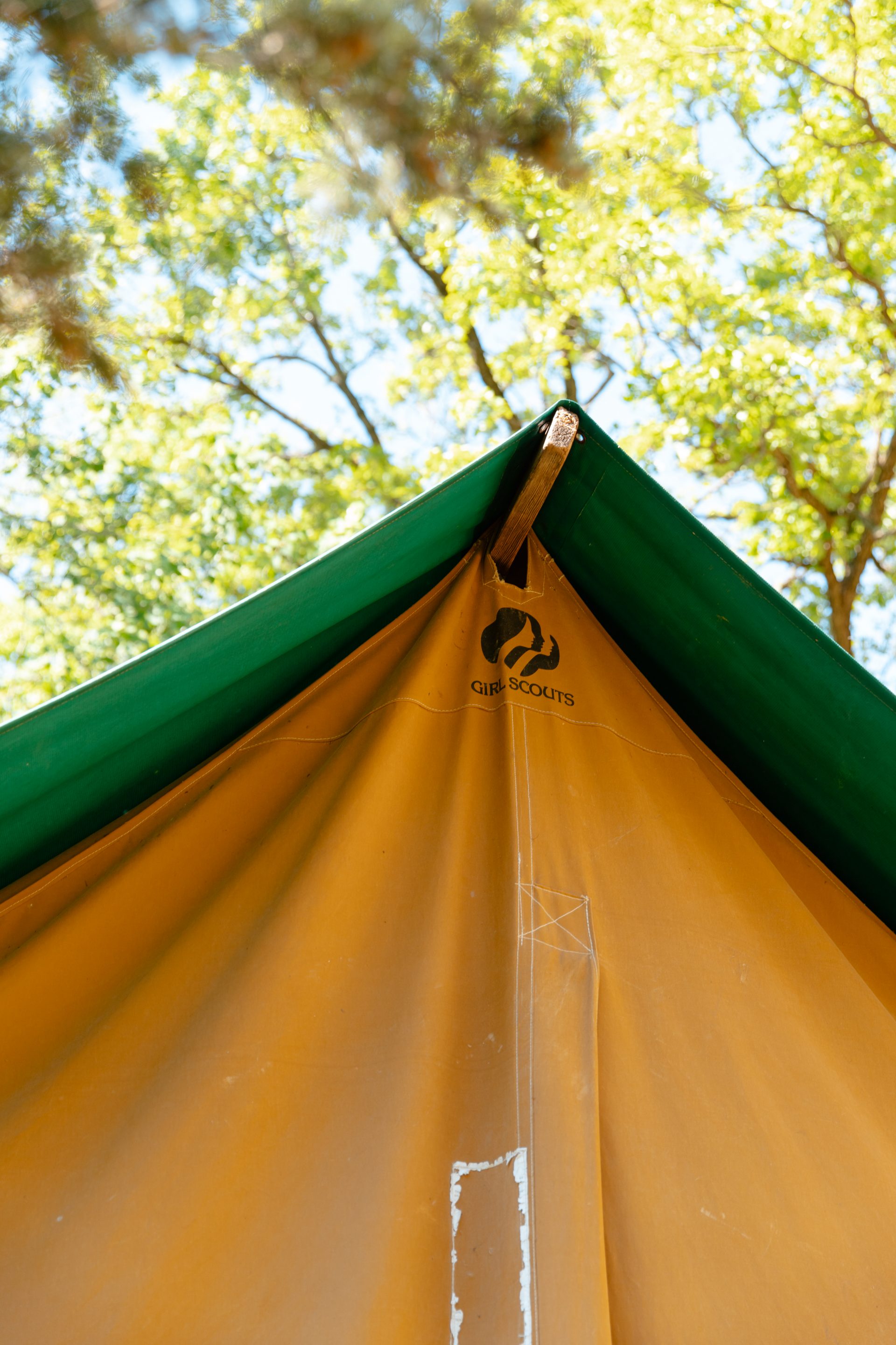 Camp Brandenburg tent
