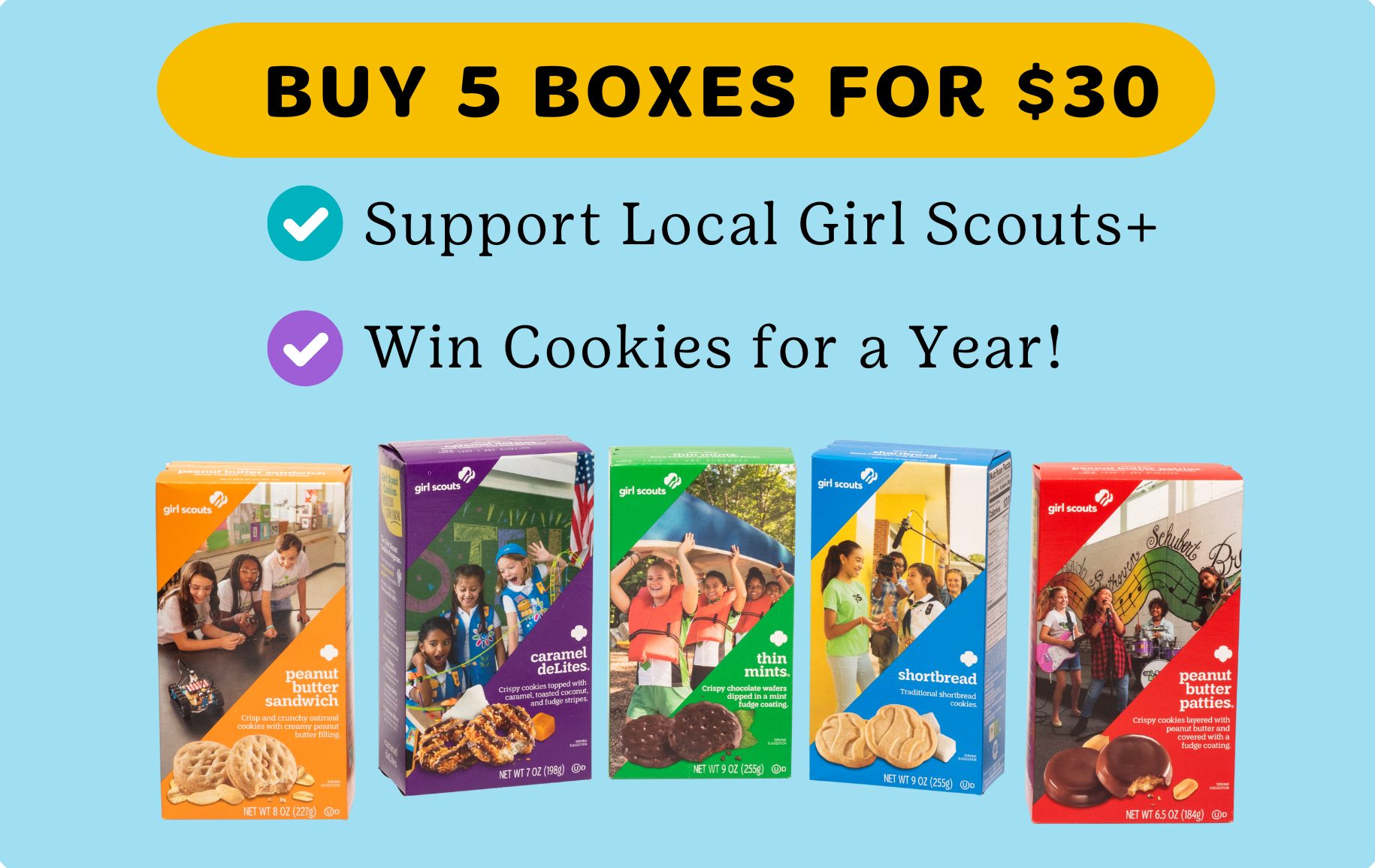 Win Cookies for a Year!